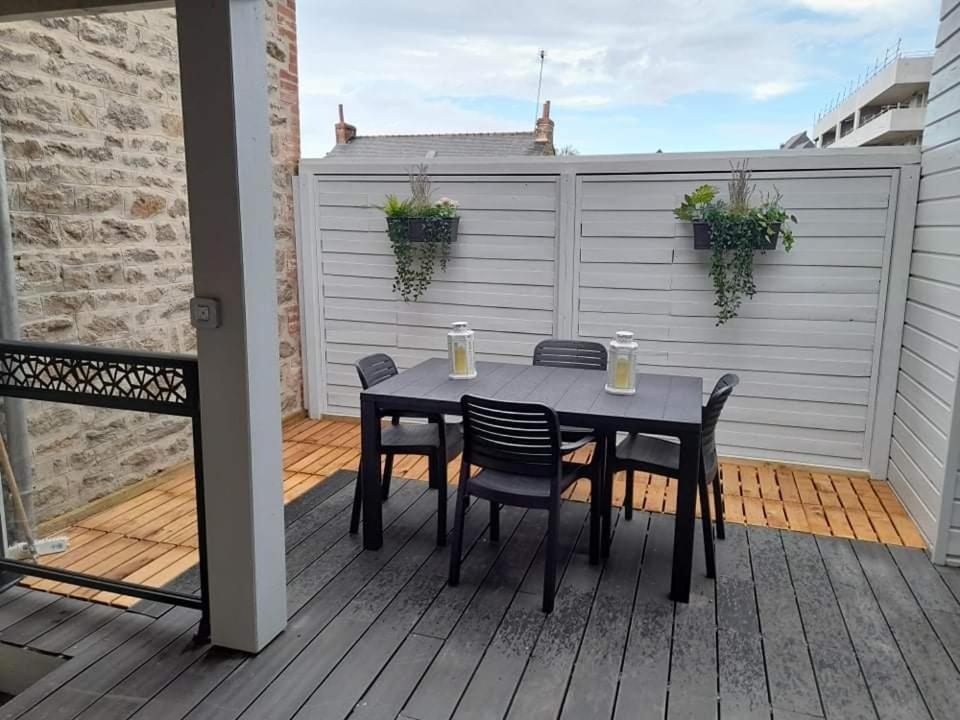 Appartement Ti Bihan De 55 M2 Avec Terrasse Dinard Kültér fotó